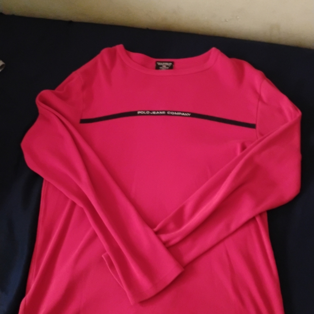 Polo Ralph Lauren Pink Long Sleeve Shirt